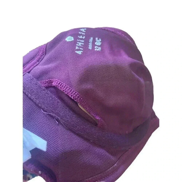 Athleta Swimsuit Marrakesh Side Scrunch Tankini Swim Top Size 32 B/C UPF+50 - Picture 11 of 11